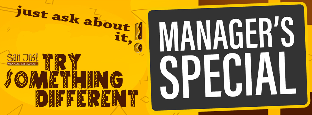 Banner - Managers special